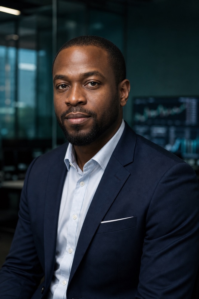 AI-generated placeholder portrait for the Chief Investment Officer